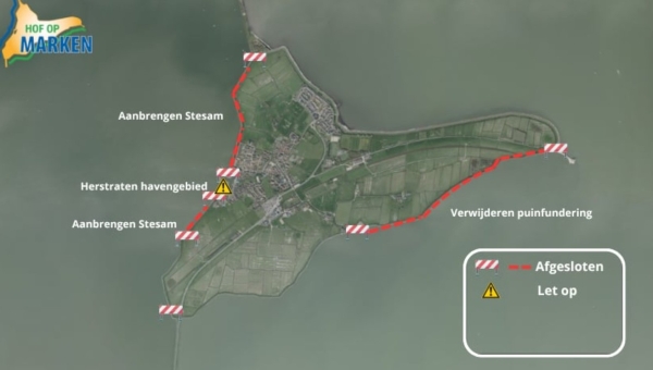 Weekbericht afsluitingen (week 47: 17 t/m 23 november)